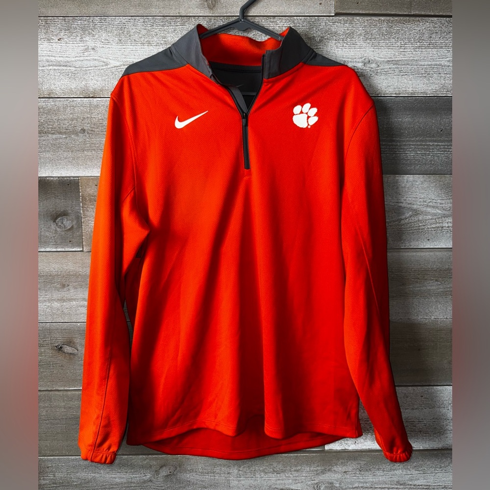 Nike Clemson Tigers Sideline 1/4 Zip Pullover